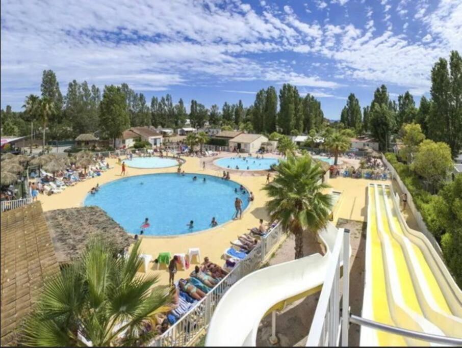 Le Moorea Mobilhome Camping Le Montourey 4 Etoiles Frejus Ngoại thất bức ảnh