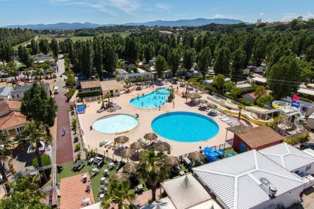 Le Moorea Mobilhome Camping Le Montourey 4 Etoiles Frejus Ngoại thất bức ảnh