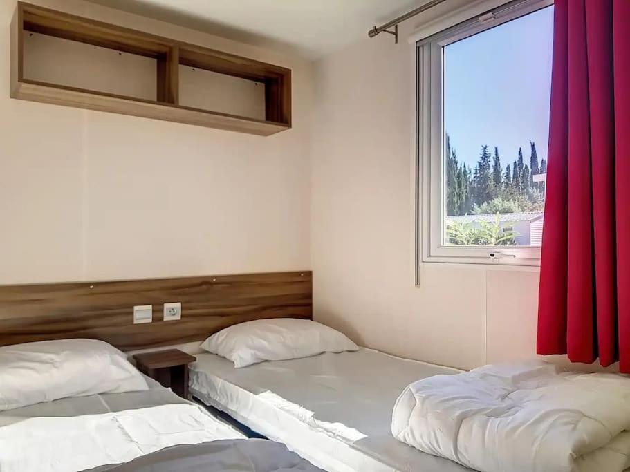Le Moorea Mobilhome Camping Le Montourey 4 Etoiles Frejus Ngoại thất bức ảnh